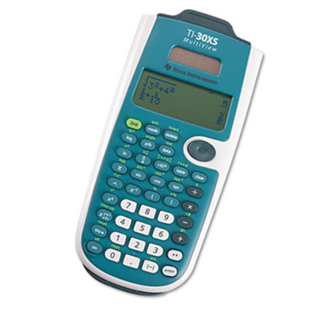 Texas Instruments TI-30XS MultiView Scientific Calculator Blue w/ Cover 