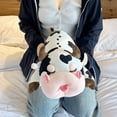 thumbnail image 3 of Almohada de peluche de vaca Whlo4U, 50 cm, suave peluche, 3 of 8