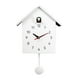 thumbnail image 2 of Elegante Reloj de Pared con Reloj de , Movimiento Silencioso, Y Moderno, Reloj de Doble para Dormitorio de , Sala de E blanco Soledad Reloj de pared de cuco, 2 of 10