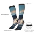 thumbnail image 4 of Balery Dancing Whale Calcetines novedosos Calcetines deportivos Calcetines hasta la rodilla Calcetines de algodón Calcetines originales y geniales, 4 of 6
