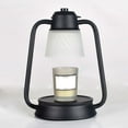thumbnail image 2 of Lámpara calentadora de velas Calentador eléctrico Luz de cera de fusión para velas perfumadas Hogar Negro Zulema Lámpara de vela más cálida, 2 of 8