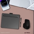 thumbnail image 4 of Mouse Pad ACTECK VIBE LEATHER TP676L Doble Vista Diseño Liso Rosa/Lila AC-941013, 4 of 6