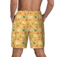 thumbnail image 4 of Goofa Flowe Chicken Printed Men's Swim Trunks Board Shorts Quick Dry Mens Swimming Trunks with Compression Liner,Breathable Fit Hawaii Beach Shorts-XX-Large, 4 of 9