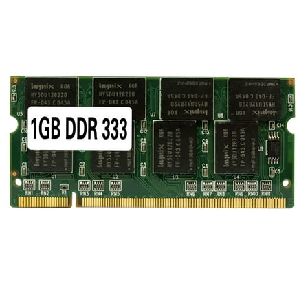 Laptop Memory Ram SO-DIMM PC2700 DDR 333 MHz 200PIN 1GB / DDR1 DDR333 PC 2700 333MHz 200 PIN For Notebook