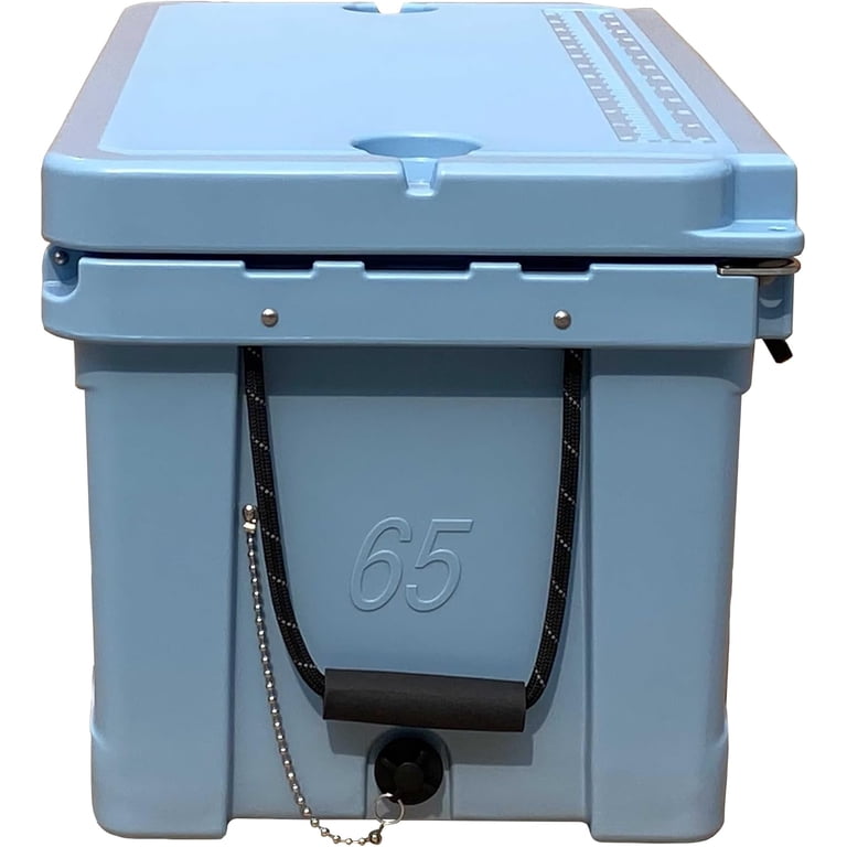 Hogg (Clear Sky) 65 QT Insulated Cooler with Wheels and Handles