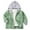Green, variant on Boys Girls Plaid Flannel Shirts Kids Long Sleeve Casual Button Down Shirts with Hood Size 3-6 Months