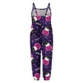 thumbnail image 5 of WEAIXIMIUNGChristmas Girls' Print Tank Jumpsuit Romper with Harem Pants 7-8Years, 5 of 5