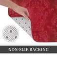 thumbnail image 3 of Kdxio Vintage Burgundy,16" x 24", Non-Slip Front Door Mats,Outdoor Welcome Mat Washable, 3 of 9