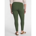 thumbnail image 3 of Terra & Sky Women's Plus High Waist Full Length Leggings, Sizes 0X-5X, 3 of 4