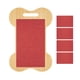 thumbnail image 3 of Almohadilla rascadora para uñas para perros, almohadilla rascadora para uñas para perros, forma de hueso grande con 4 Rojo, 3 of 9
