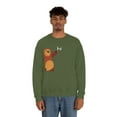 thumbnail image 4 of Peeking Bear Teen - Adult Unisex Pullover Sweatshirt. XL-5XL from TSmartArt @ Walmart, 4 of 5
