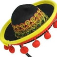 thumbnail image 2 of Creative Colorful Mini Performance Props Hair Hoops Mexican Hat Festival Headdress Sombrero Headbands 3, 2 of 8