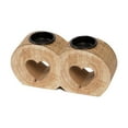 thumbnail image 3 of Candelabro de madera con forma de corazón para velas de té, adorno de escritorio para fiestas, bodas, aniversarios y mesas de comedor, 3 of 9