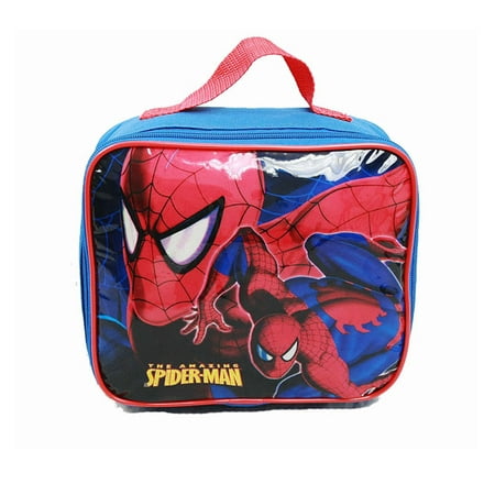 Spider Man Water Bottle - Lunch Bag - Marvel - Spiderman - Climbing w/Water Bottle Boys Gifts New spco01