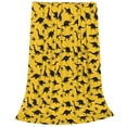 thumbnail image 2 of Pofeuu Dinosaur Print Ultra-Soft Micro Fleece Blanket,for Bed Or Sofa,All Season Throw Blankets Flannel Blanket-80"x60", 2 of 7