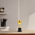 thumbnail image 4 of Mini Gold Award Trophies 2pcs Small Plastic Trophy Cups for Sports Competitions and Celebrations Winners Rewards Props, 4 of 8