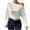 White, variant on Cavosen Womens Dressy Tops Long Sleeve Satin Pullover Tops One Shoulder Neck Solid Flowy Blouse Elegant Vacation T-Shirts Fashion Loose Shirts Going out Resort Tees Beige L