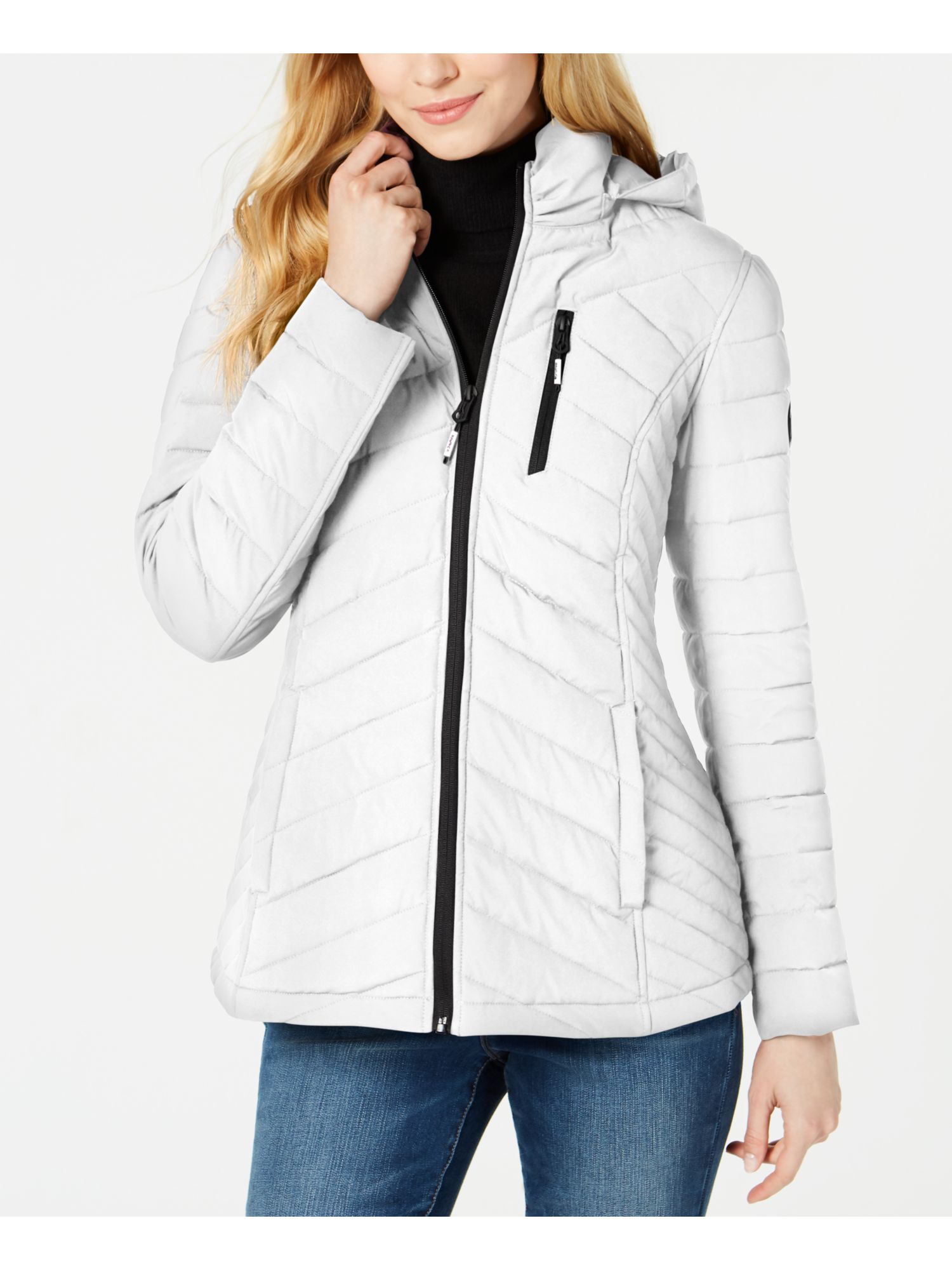 nautica white winter jacket