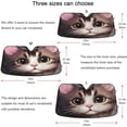 thumbnail image 5 of GZHJMY Cat Car Windshield Sun Shade Foldable Sun Shield Shade for Blocks UV Rays Protector-Keeps Your Vehicle Cool for Most Sedans SUV Truck,55"x27.6", 5 of 7