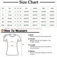 thumbnail image 3 of pstuiky Workout Tops for Women, Women's Large Size V-neck Solid Color Short Sleeve T-Shirt Loose Top Work Shirts for Women Women Tshirt Graphics Hot Prices Oversized Blouses, 3 of 7