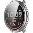 thumbnail image 2 of For Huami Amazfit Active 2 (A2437) Watch Case Full Coverage Flexible TPU Electroplating Cover - Blac, 2 of 5