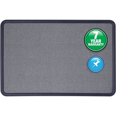 Sky Blue Vinyl Bulletin Board - Quartet, QRT7693BE, Contour Fabric Bulletin Boards, 1 / Each
