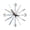 Silver, variant on Partheme 16 Inch DIY Roman Numbers Acrylic Mirror Wall Sticker Clock, Silent Sweep Movement Customizable Shape, Home Decor Mural Decals for Living Room Bedroom Office, Silver