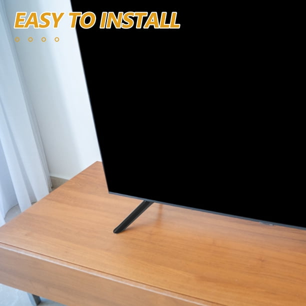 WHAMVOX 2 Pares Patas De Soporte Para TV Con Almohadillas Antideslizantes Y Montaje Para Pantalla Plana