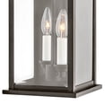 thumbnail image 3 of Hinkley Lighting - Weymouth - 2 Light Small Outdoor Wall Mount Lantern in, 3 of 4