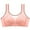 Red, variant on Bigersell Plus Size Bras for Women Full-Coverage Wireless Bras Ladies Push up Padded Bras No Underwire Comfortable Mesh V Neck Padded Bra Hook and Eye Bra Closure Everyday Wire-Free Bras Pink L