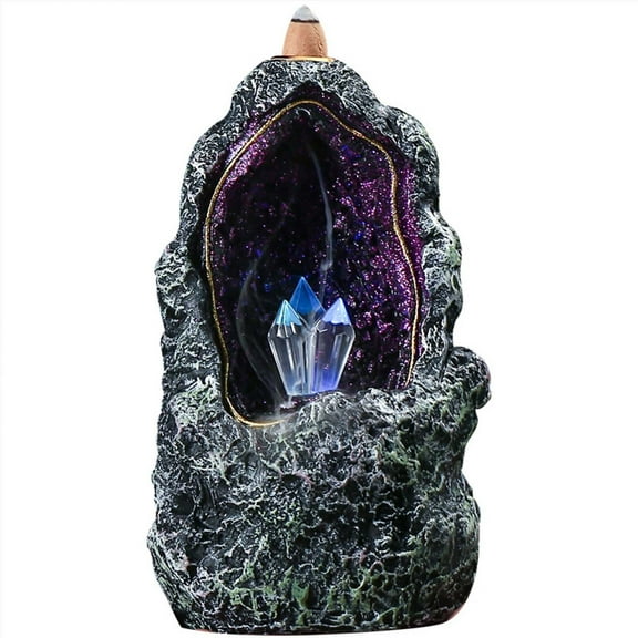 Halloween Dreamy Crystal Cave Resin Incense Burners Creatives Home Indoor Decoration Housewarming Gifts