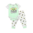 thumbnail image 4 of Baby Yoda Boys Infant 3-Piece Set with Bib, Size 0-9 Months, 4 of 4