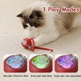 thumbnail image 4 of Smart Cat Ball Toy, USB-C Rechargeable Automatic Rolling Ball with 3 Modes for Indoor Cats, 4 of 7
