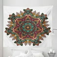 thumbnail image 1 of Mandala Tapestry, Mandala Design Unifying Centre Eastern Sign Pattern Print Art, Fabric Wall Hanging Decor for Bedroom Living Room Dorm, 5 Sizes, Multicolor, by Ambesonne, 1 of 1