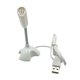thumbnail image 1 of Micrófono de escritorio USB perfke omnidireccional 360 grados blanco, 1 of 7
