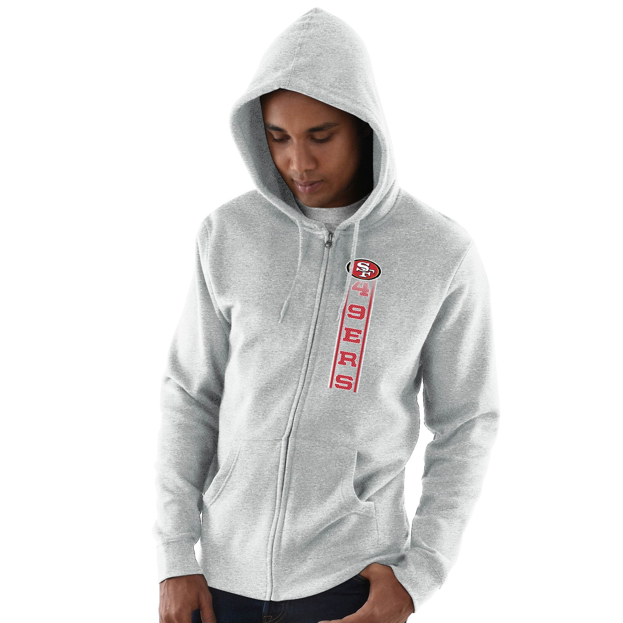 49ers zip hoodie