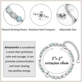 thumbnail image 3 of SUSHANG Graduation Bracelet 2024 Graduation Gifts for Her Bracelet for Girls Women Inspirational High School College Class of 2024 Graduation Gifts, 3 of 7
