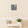 thumbnail image 3 of PinPix 12x12 Custom Cork Bulletin Board Black - White Clover Poster Board Has a Fabric Style Canvas Finish, Framed in Black - White Clover, by ArtToFrames (PinPix-121), 3 of 5