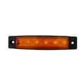thumbnail image 1 of Wweixi 4piece Truck Side Marker Indicators Light Visibility With Easy To Install LED yellow, 1 of 6
