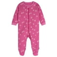 thumbnail image 3 of Onesies Brand Baby Girl Sleep ´N Play Footed Pajamas, 4-Pack, Sizes Newborn - 6/9 Months, 3 of 8