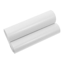 BESTOYARD Universal White PVC Car Windshield Sticker Sunshade p for Front Window