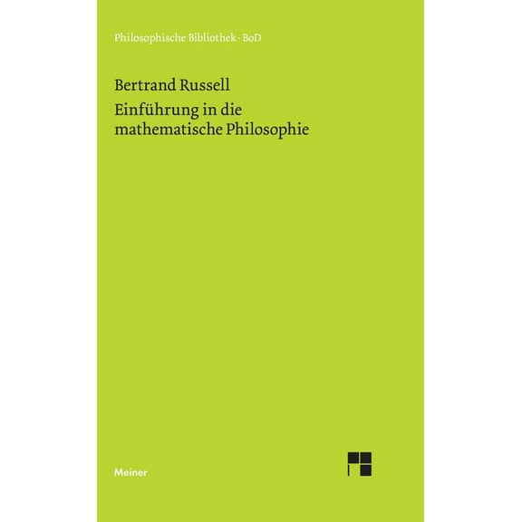 Einführung in die mathematische Philosophie (Hardcover)