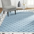 thumbnail image 2 of Home Dynamix Premium Aydin Traditional Diamond Floral Area Rug, Blue/Ivory, 3'7"x5'2", 2 of 6