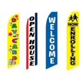 thumbnail image 1 of 4 Swooper Flags Daycare School Children Open House Now Enrollling Welcome Yellow, 1 of 2