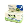 Gravol Ginger Nighttime Tablets for Upset Stomach & Nausea, 16 Tablets with Melatonin, Blue
