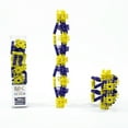thumbnail image 3 of Lux Blox Fidget Flexers, Purple and Yellow (30 Pieces), 3 of 3