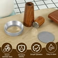 thumbnail image 2 of HLONK Coffee Distribution Stirrer Tool Set Dosing Funnel and Puck Screen Set Stainless Steel Needle Type Espresso Stirrer Coffee Dosing Ring 51 mm Espresso Accessories Kit for Espresso Co, 2 of 10