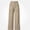 Khaki, variant on Women's Wide Leg Pants for Women Pull On Pants High Wiast Button Down Pants with Side Pocket Gray Size S