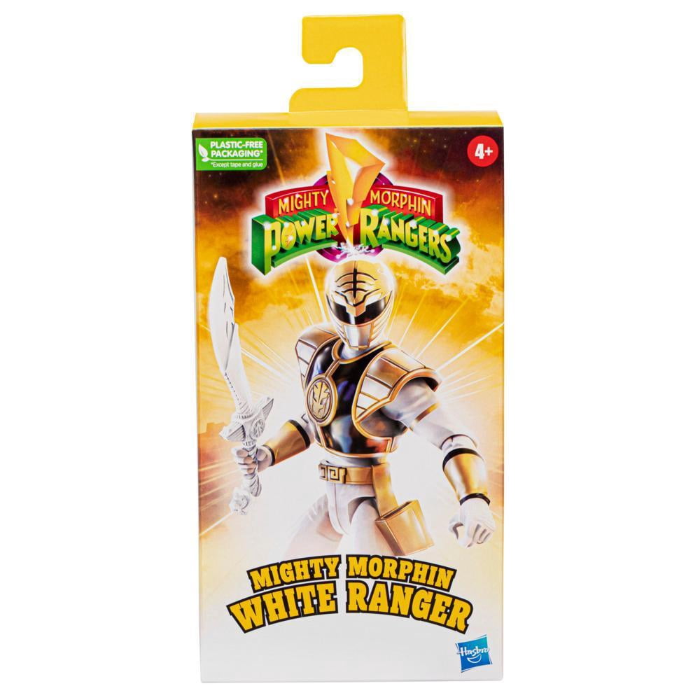 Power Rangers Mighty Morphin White Ranger Action Figure, 6-Inch