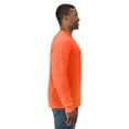 thumbnail image 2 of Jerzees Mens DRI-POWER Sport Long Sleeve Crew T-Shirt, M, Blazing Orange, 2 of 4
